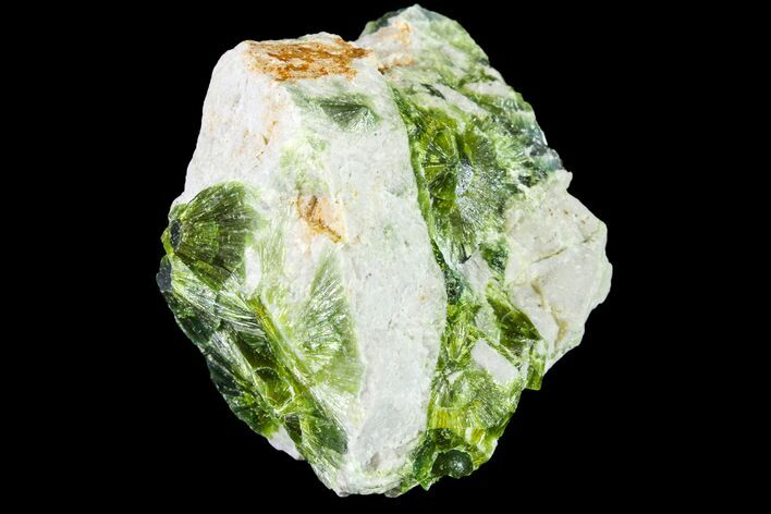 Radiating, Green Wavellite Crystal Aggregation - Arkansas #163072